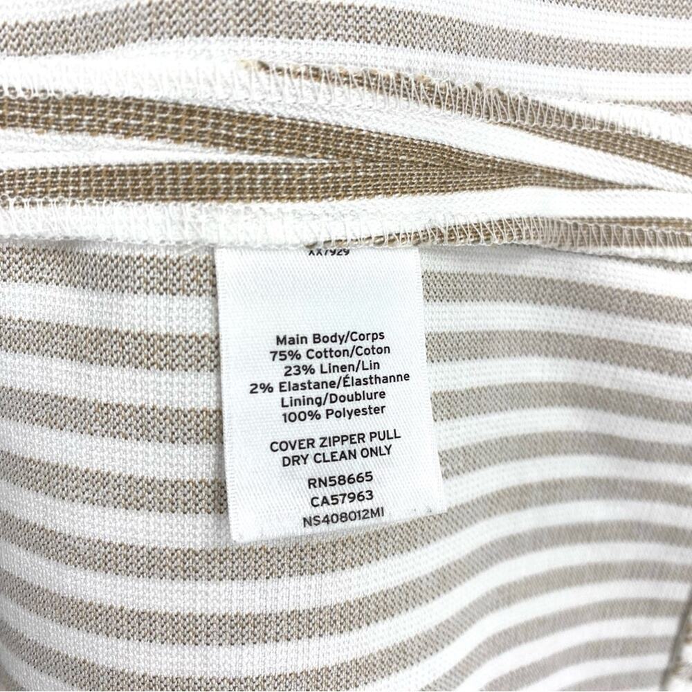 Nordstrom Signature Stripe Button Front Belted Dr… - image 6